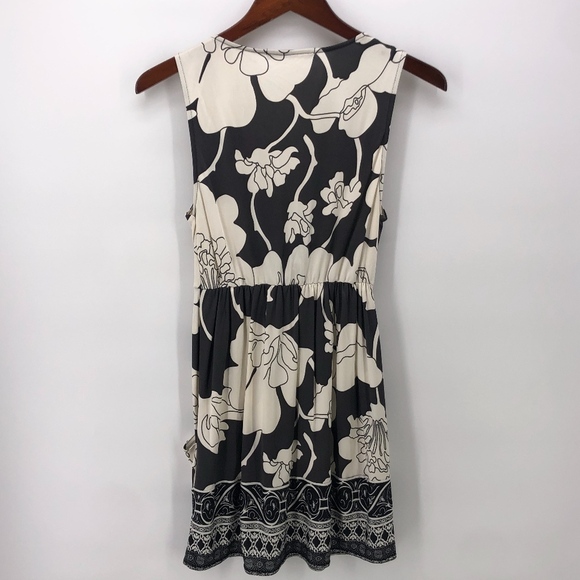 Hale Bob Black White Graphic Sample Dress - Picture 2 of 8